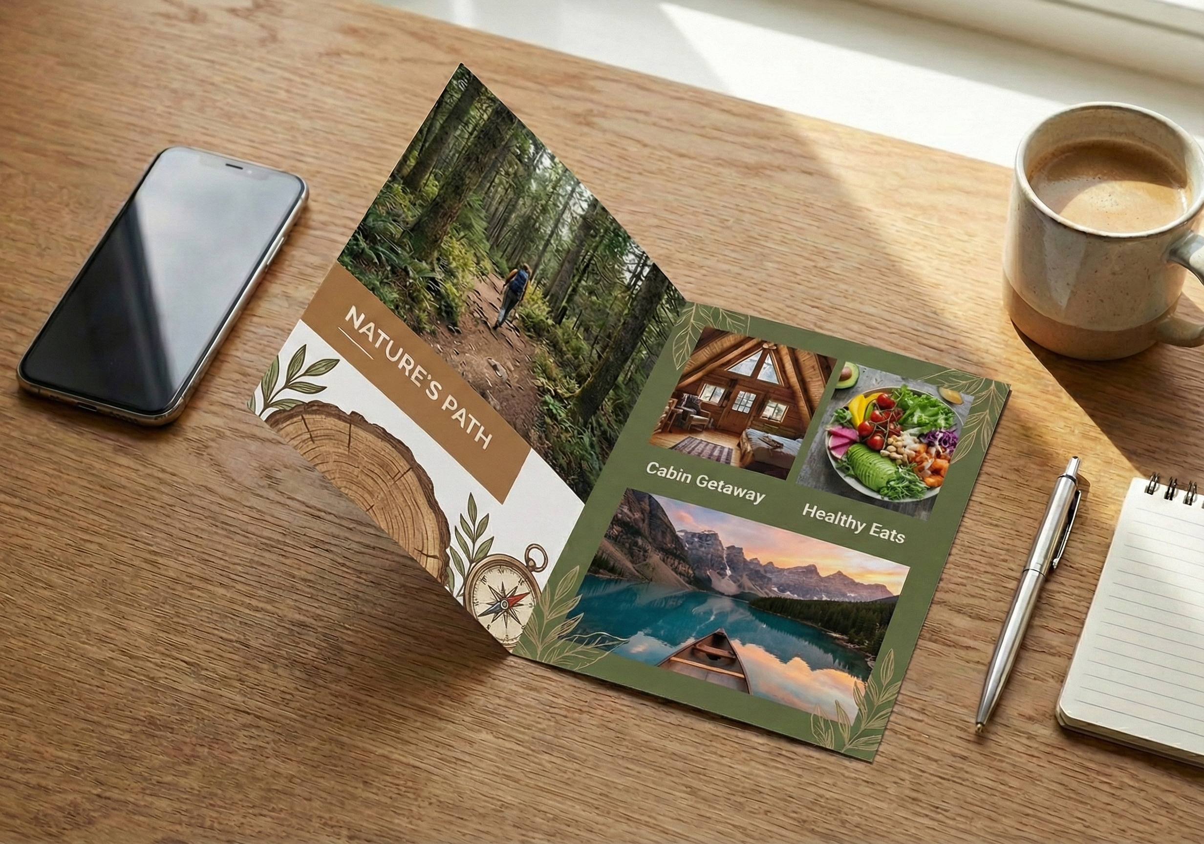 Folded Flyers and Leaflets